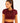 Curve Seamless Open Back Crop Tee (Rosewood)